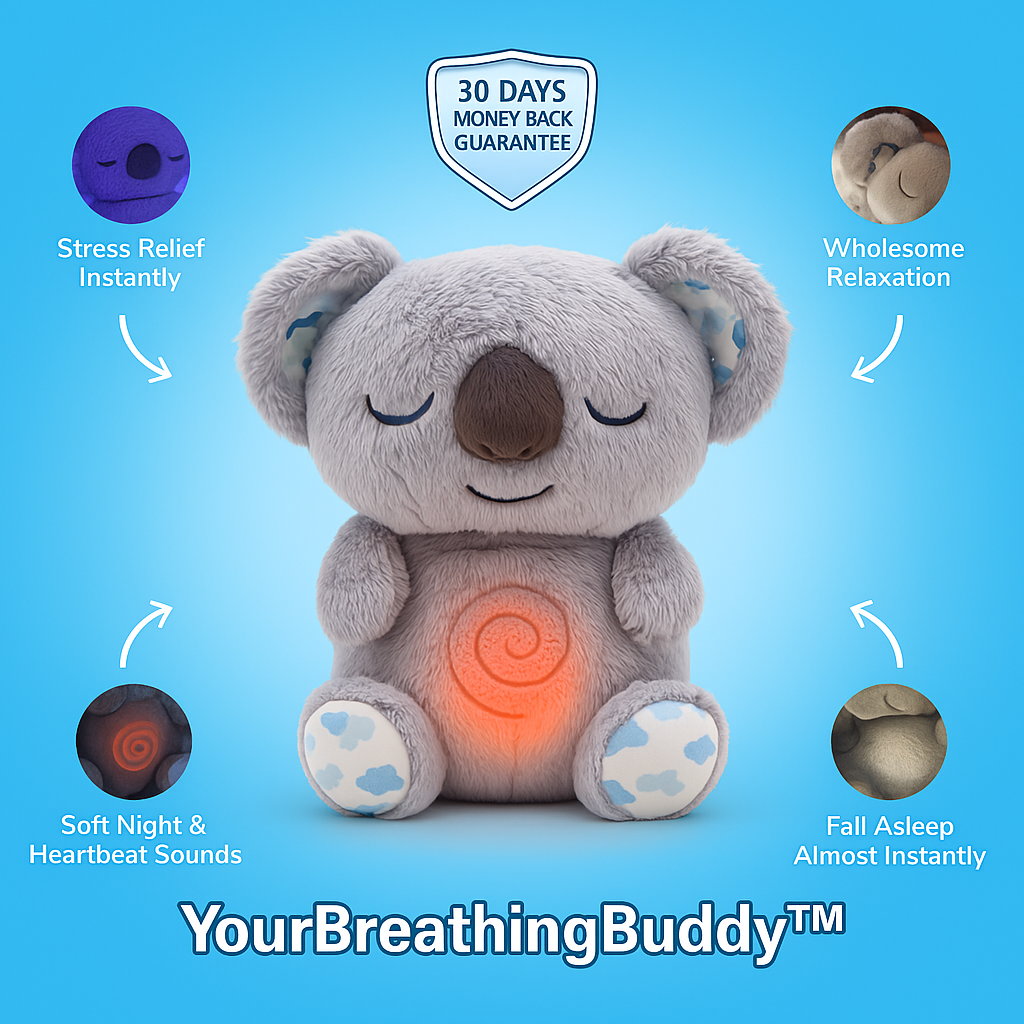 The Breathing Koala - Relief Koala By YourBreathingBuddy™